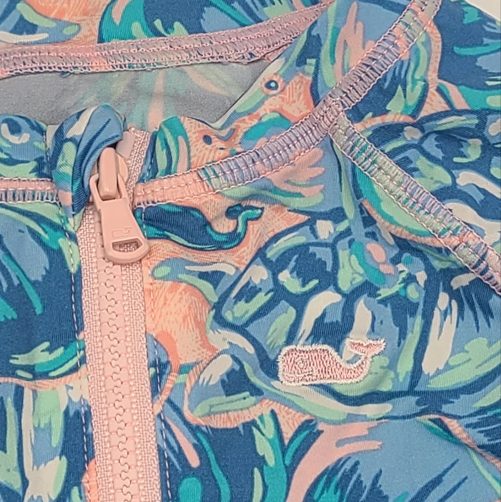 Vineyard Vines baby girl rashguard size 6-12 months